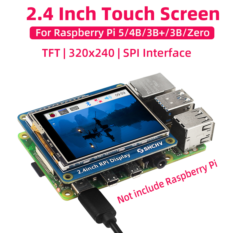 Turing Pi 2 - SHCHV 2.4インチタッチスクリーン Raspberry Pi Zero 2