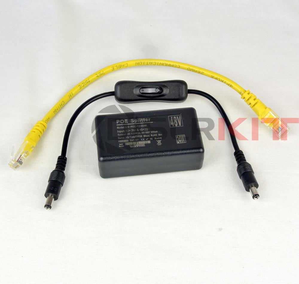 Active Poe Splitter Gigabit 12V 2A - Dslrkitギガビット12V2Aアクティブpoeスプリッタ計算モジュール4 ioボードラズベリーパイCM4