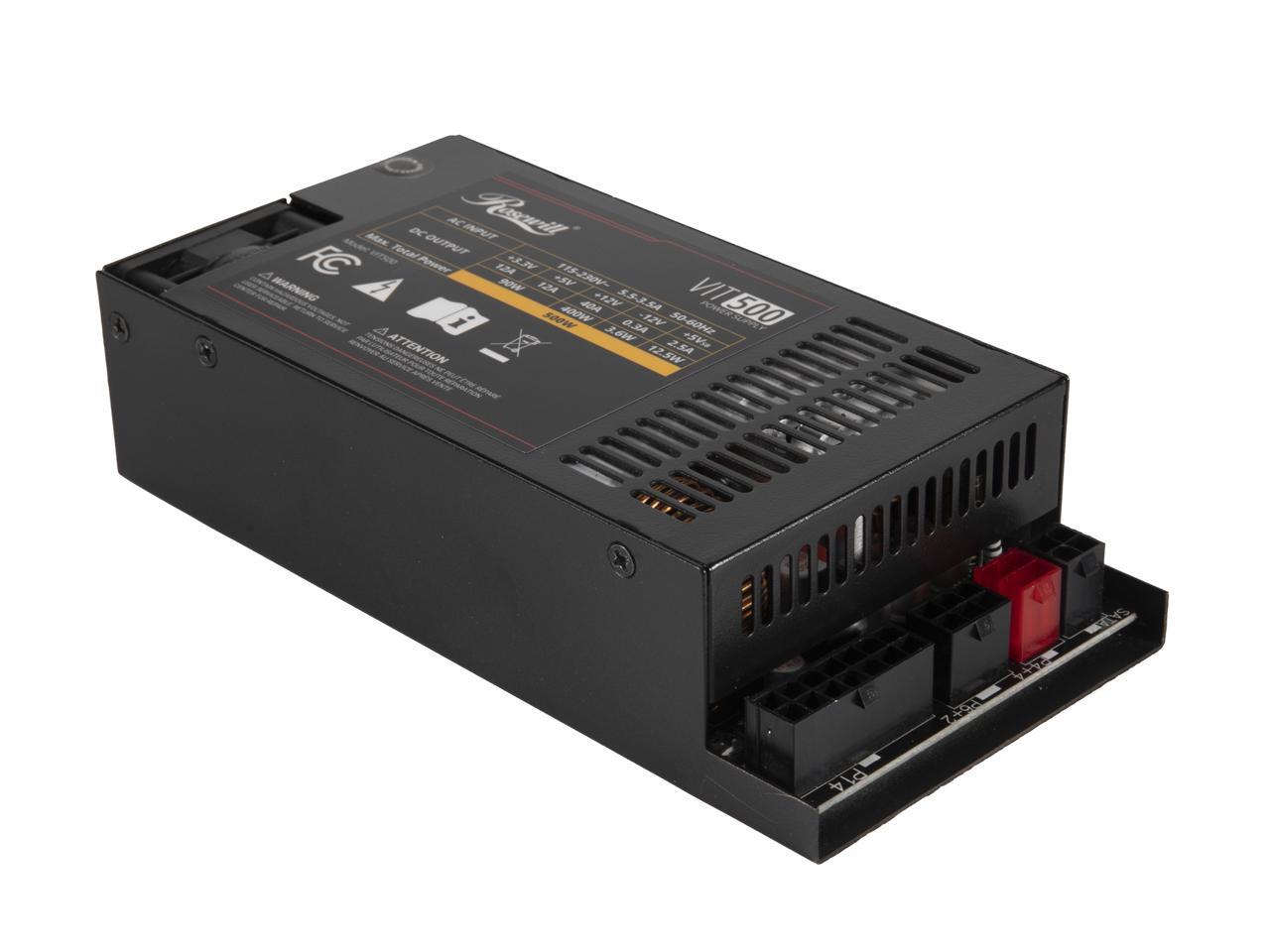 Atx Power Supply 1U Flex 500W - Rosewill VIT 500W、Mini ITX/Flex ATX /