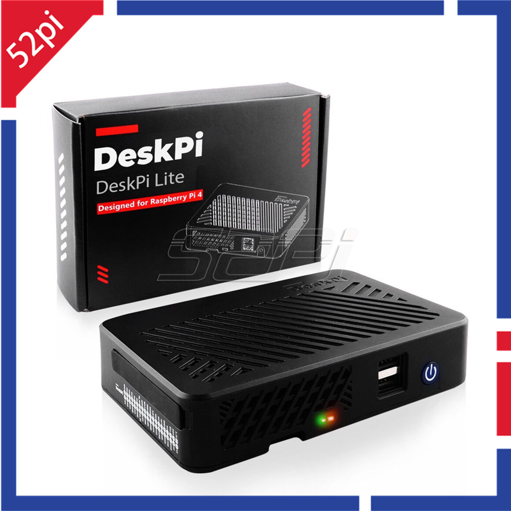 Deskpi Super6C - モデル4の白いプラスチックベンチレーター,グピオ拡張ボードとpwm冷却ファン付きの2つのモデル