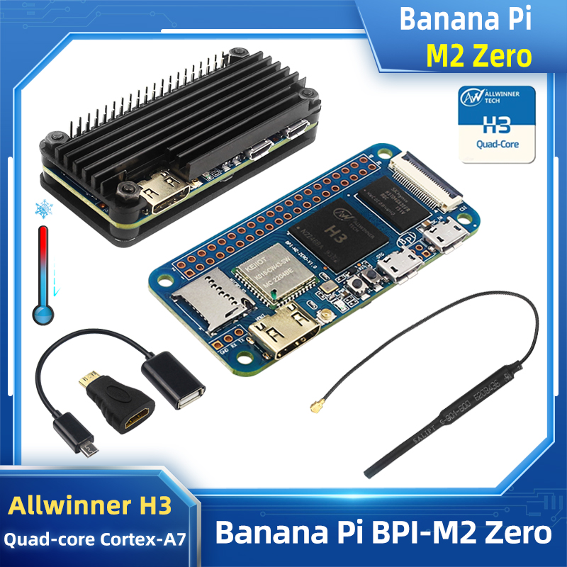 Turing Pi 2 - Bana ppi-ゼロBPI-M2,H3 Cortex-A7,WifiおよびBT,重複しないサイズ,オプションのケース付き電源