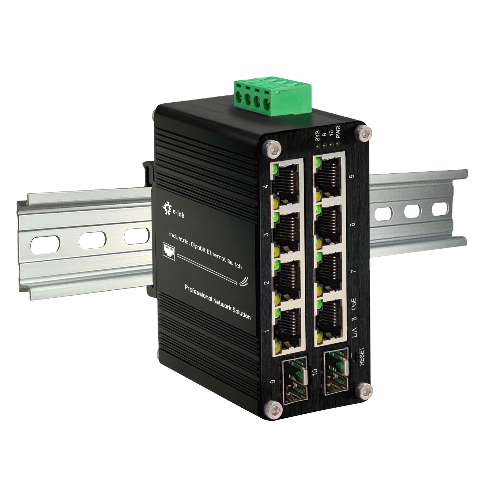 マネージドPoEスイッチ 8ポート 10/100/1000T - Managed Gigabit Poe Switch 8 Port 802.3At のレビューと価格