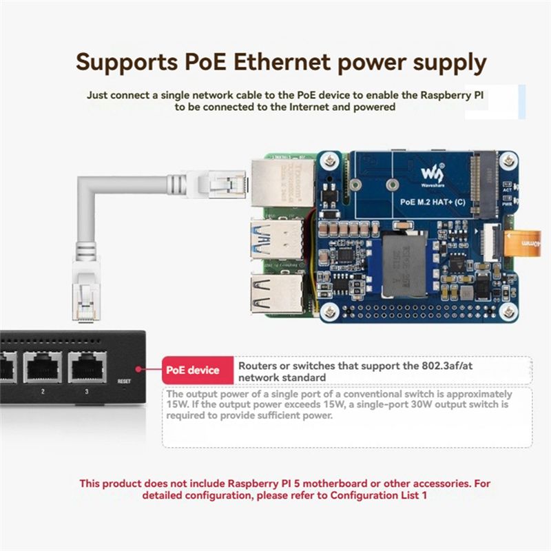 Waveshare M.2 HAT+ (C) アダプターボー - Turing Pi 2 のレビューと価格