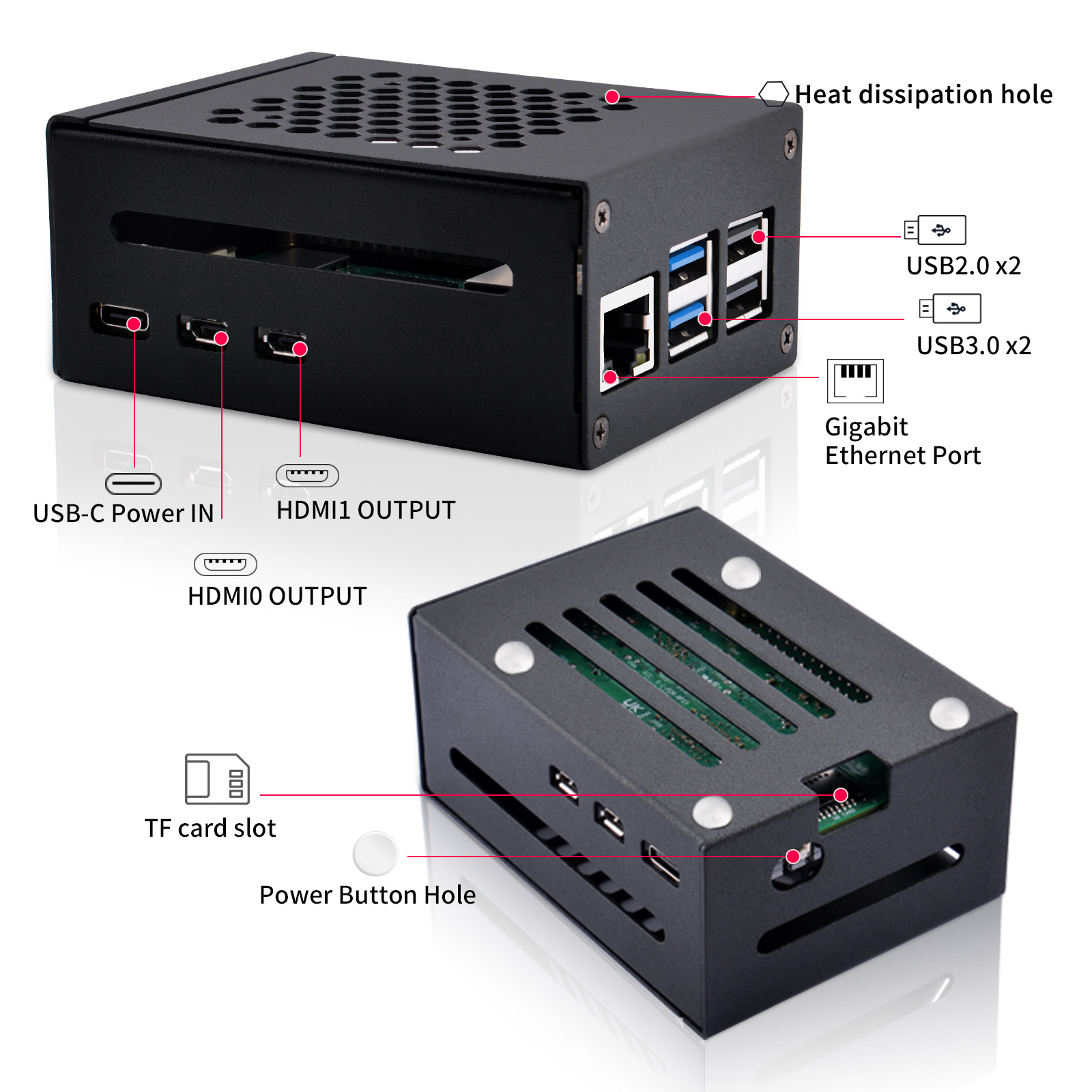 52Pi Raspberry Pi 5 メタルケース N04 - Turing Pi 2 のレビューと価格