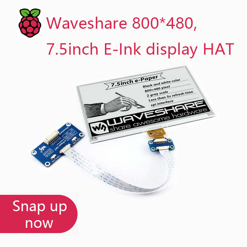Waveshare 800*480、7.5インチE-Inkデ - Turing Pi 2 のレビューと価格