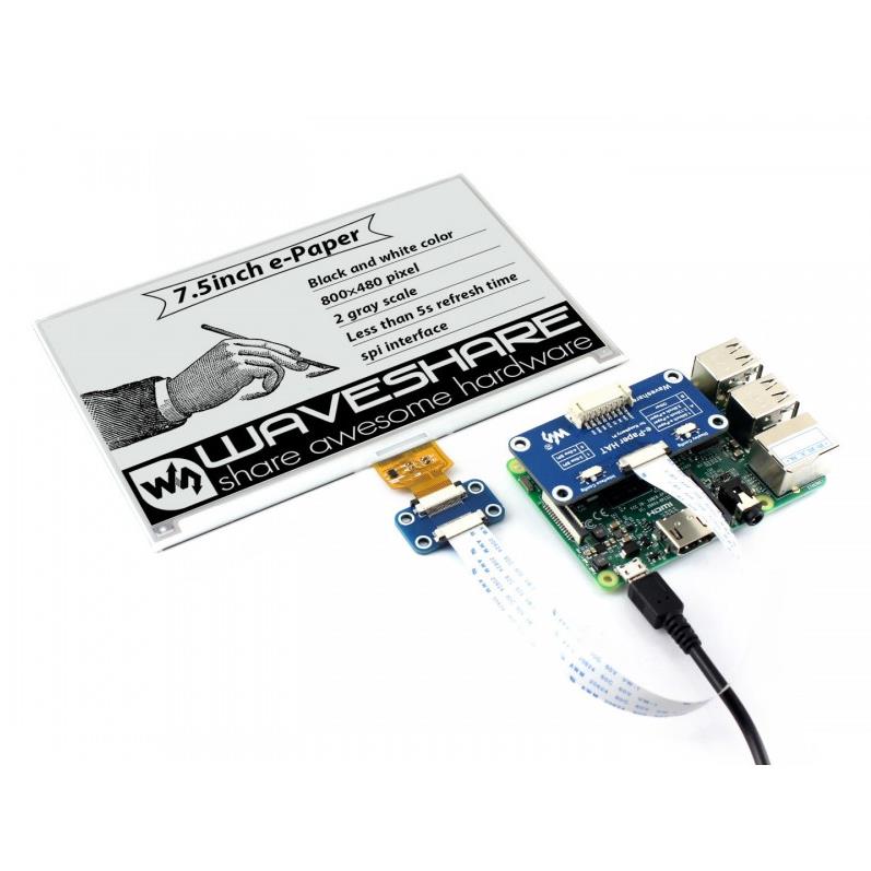 Waveshare 800*480、7.5インチE-Inkデ - Turing Pi 2 のレビューと価格