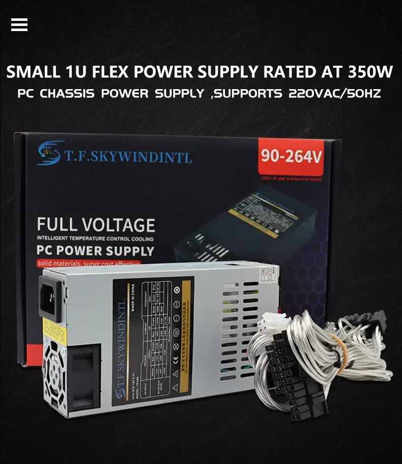 新型Max 500W ATXフルモジュール350W電源 小型 - Atx Power Supply 1U Flex 500W のレビューと価格