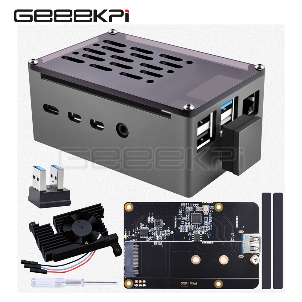 Geeekpiアルミレンガケース黒シェルとM.2 sata  - Turing Pi 2 のレビューと価格