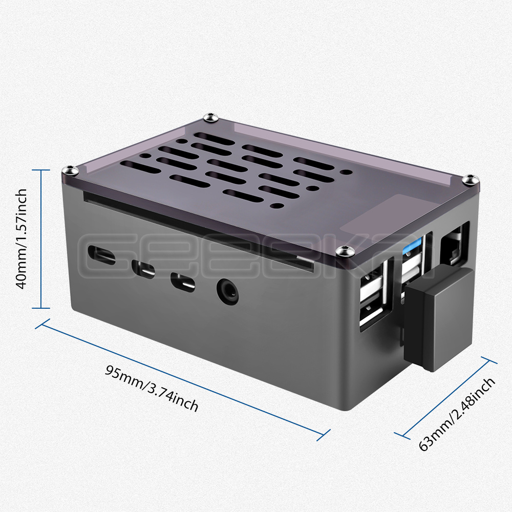 Geeekpiアルミレンガケース黒シェルとM.2 sata  - Turing Pi 2 のレビューと価格