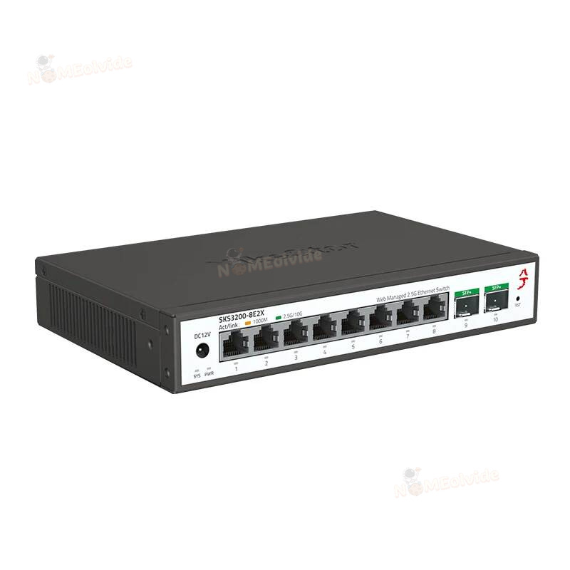 SKS3200 XikeStor 10ポートL2シンプルマネ - Sfp+ 10G Managed Switch 8 Port のレビューと価格