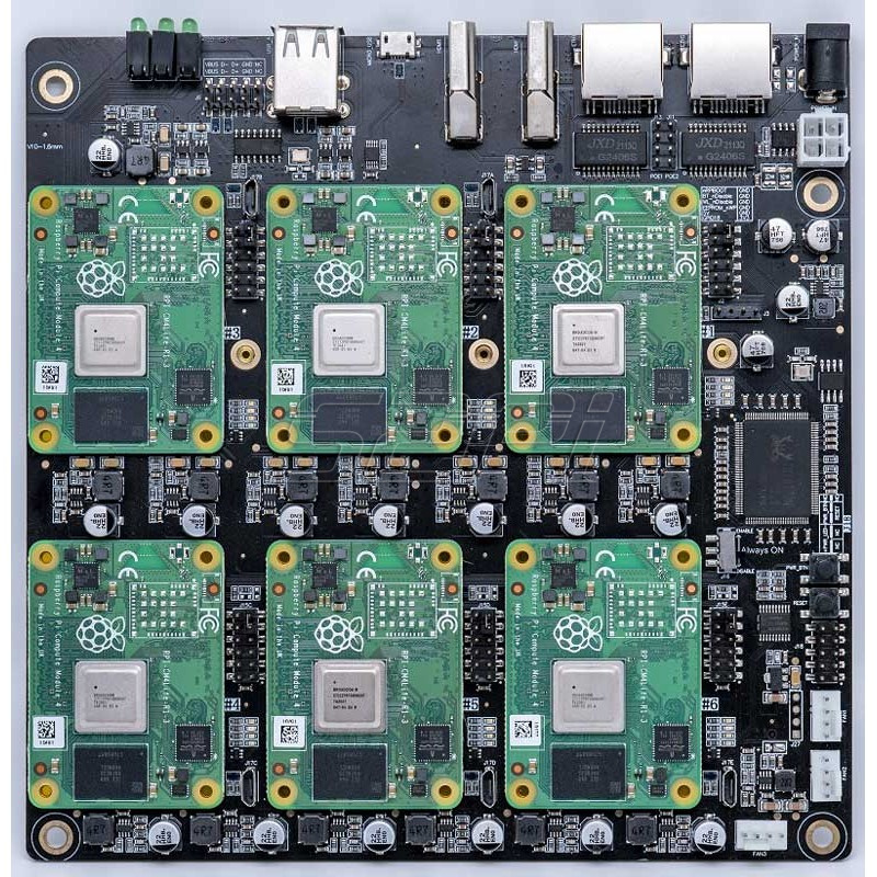 52Pi New DeskPi Super6C Raspbe - Deskpi Super6C のレビューと価格