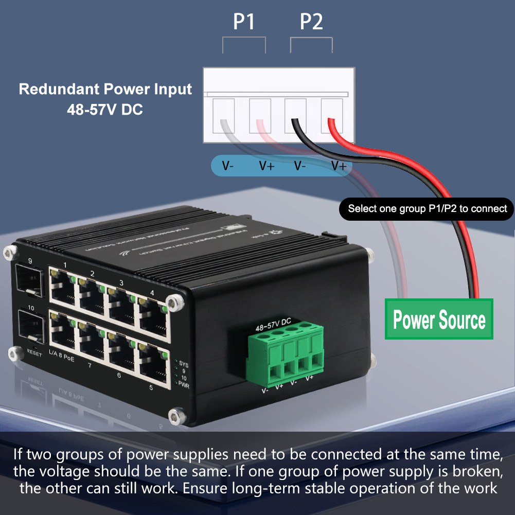管理機能付きPoEスイッチ 8ポート 10/100/1000 - Managed Gigabit Poe Switch 8 Port 802.3At のレビューと価格